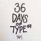 36 DAYS OF TYPE 07 cover
