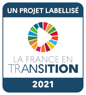 Tampon Labellisation de l'événement co construit La France En Transition