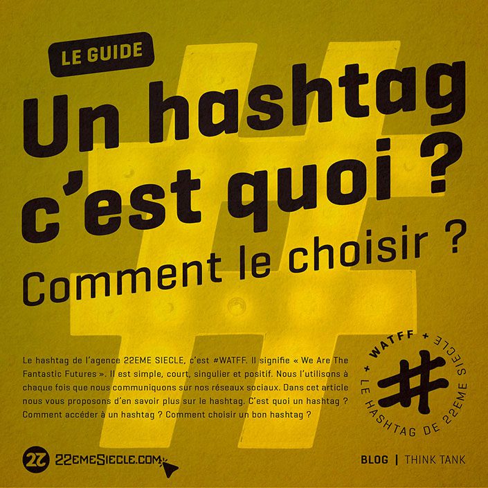 Le hashtag, C