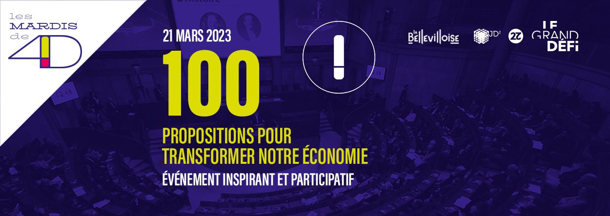 Le retour des Mardis de 4D à La Bellevilloise le 21 mars