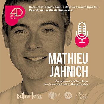 Mathieu Jahnich grand témoin du mardi de 4D le 21 mars
