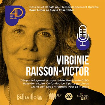 Virginie Raisson Victor intervenante au Mardi de 4D le 21 mars 2023 à la Bellevilloise