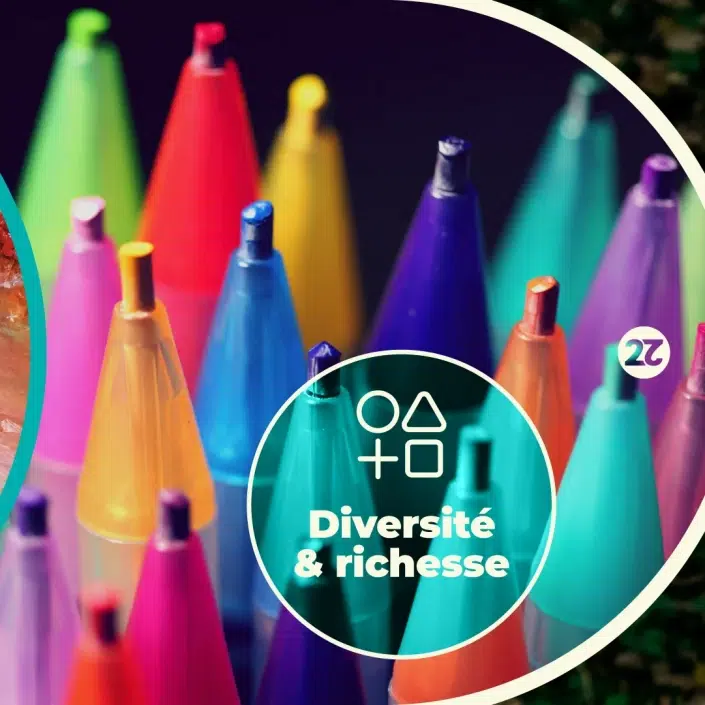 Agence de communication responsable avec la diversité comme richesse